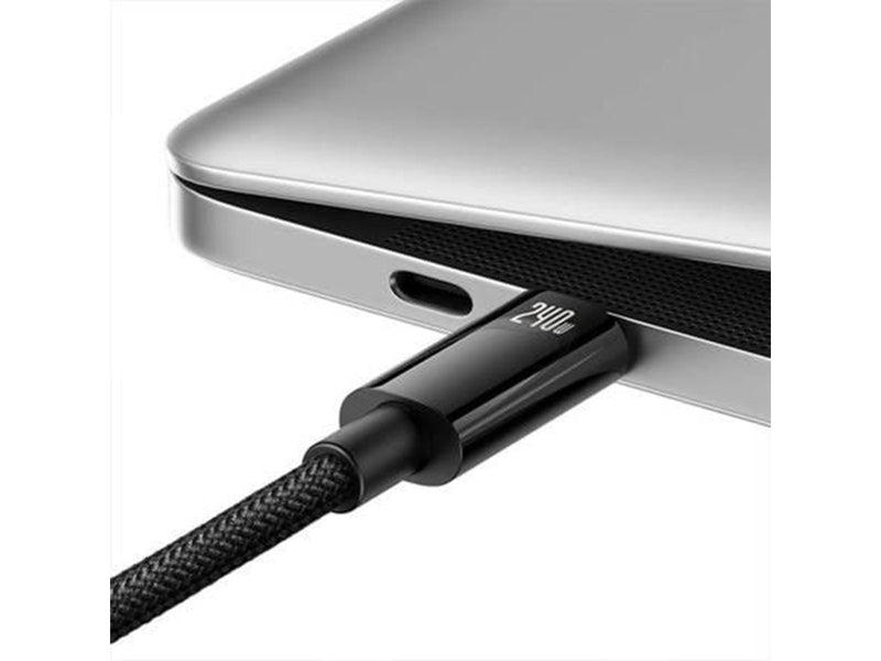 Baseus USB-C to USB-C cable  Tungsten Gold 240 W 1 m (black)