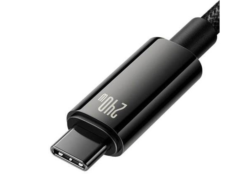 Baseus USB-C to USB-C cable  Tungsten Gold 240 W 1 m (black)