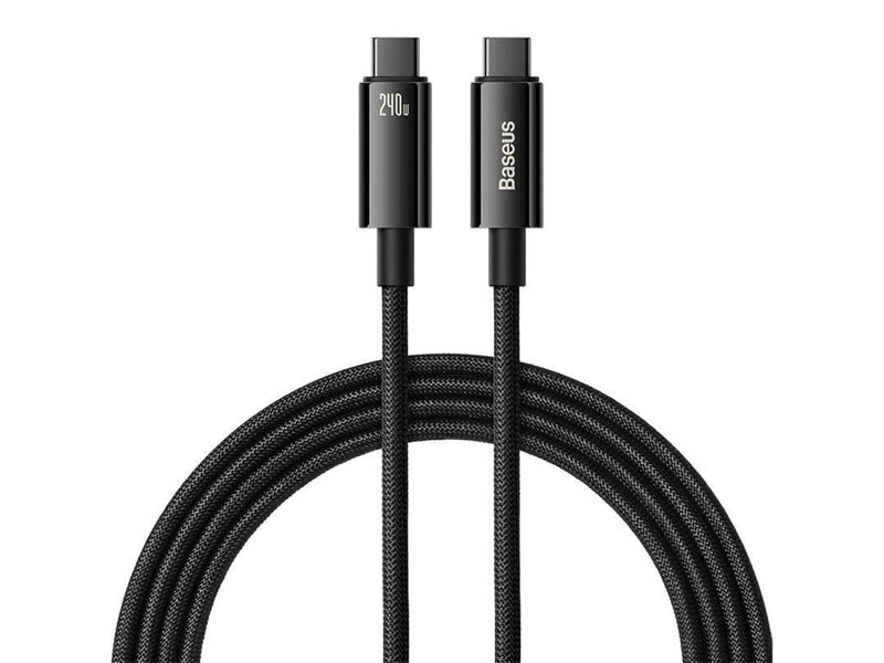 Baseus USB-C to USB-C cable  Tungsten Gold 240 W 2 m (black)