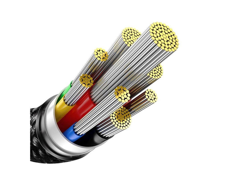 Baseus USB-C to USB-C cable  Tungsten Gold 240 W 2 m (black)