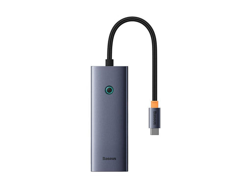Baseus UltraJoy Series 5in1 Hub USB-C to 1x HDMI4K@30Hz+ 4 x USB-A 3.0 - gray USB-Hubs