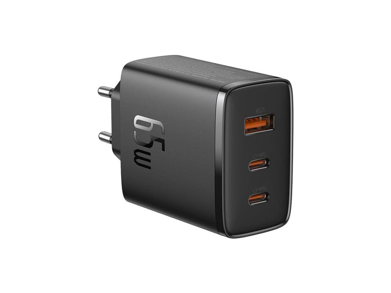 Baseus Wall charger  OS-Cube Pro 2xUSB-C + USB 65W (black)