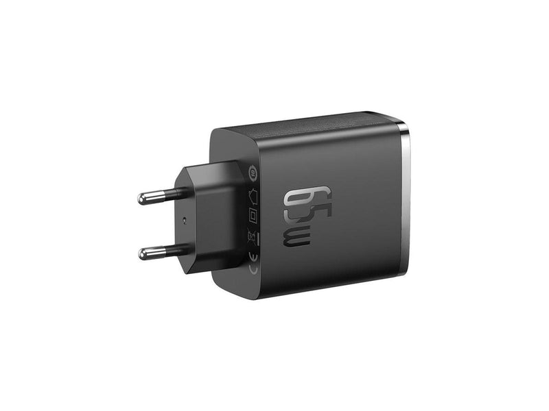 Baseus Wall charger  OS-Cube Pro 2xUSB-C + USB 65W (black)
