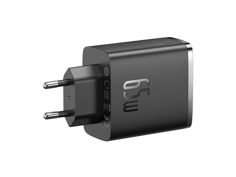 Baseus Wall charger  OS-Cube Pro 2xUSB-C + USB 65W (black)