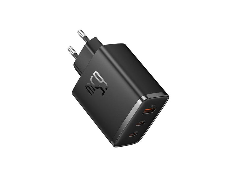 Baseus Wall charger  OS-Cube Pro 2xUSB-C + USB 65W (black)
