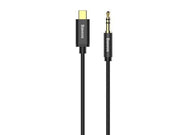 Baseus Yiven Audio cable USB-C to mini jack 3.5mm 1.2m (Black)