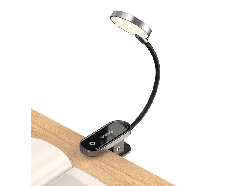 Baseus mini LED lamp with clip grey (DGRAD-0G)