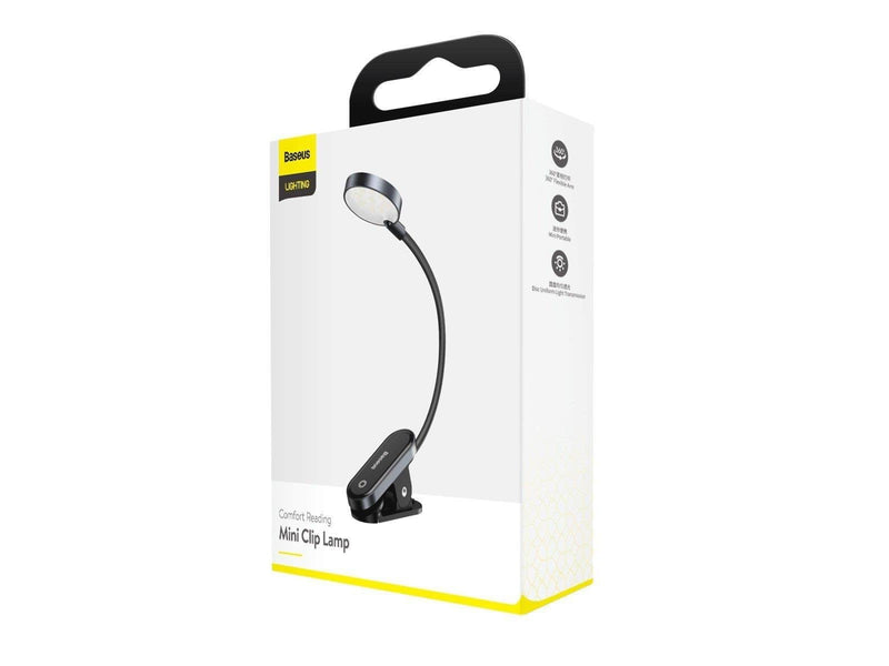 Baseus mini LED lamp with clip grey (DGRAD-0G)