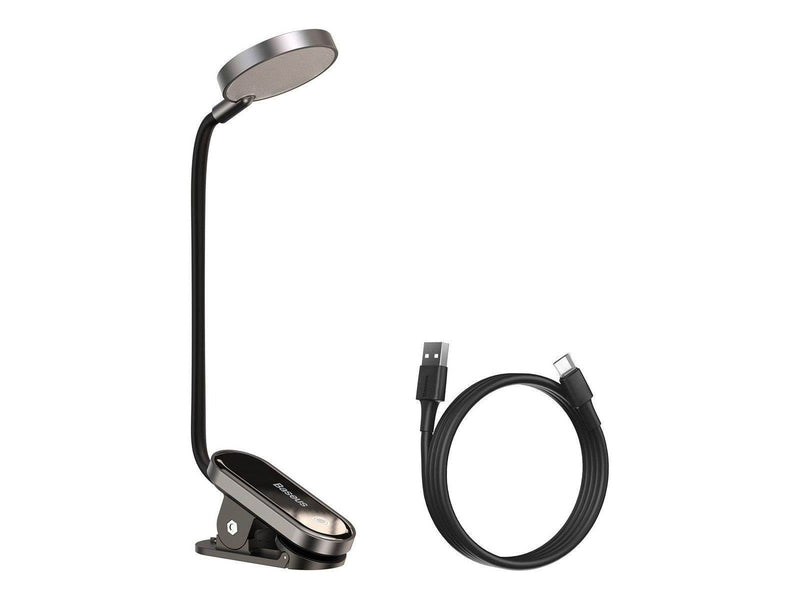 Baseus mini LED lamp with clip grey (DGRAD-0G)