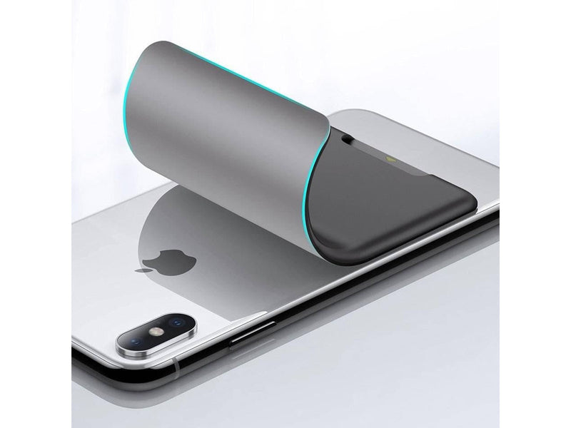 Baseus self-adhesive card case for phone documents gray (ACKD-B0G)