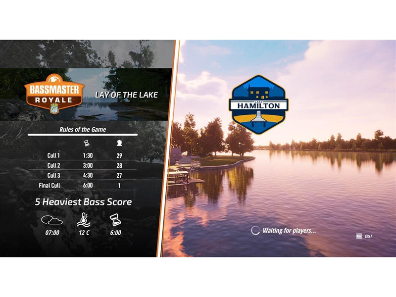 Bassmaster Fishing 2022 (Deluxe Edition) - Code in a Box - Nintendo Switch - Simulator - PEGI 3