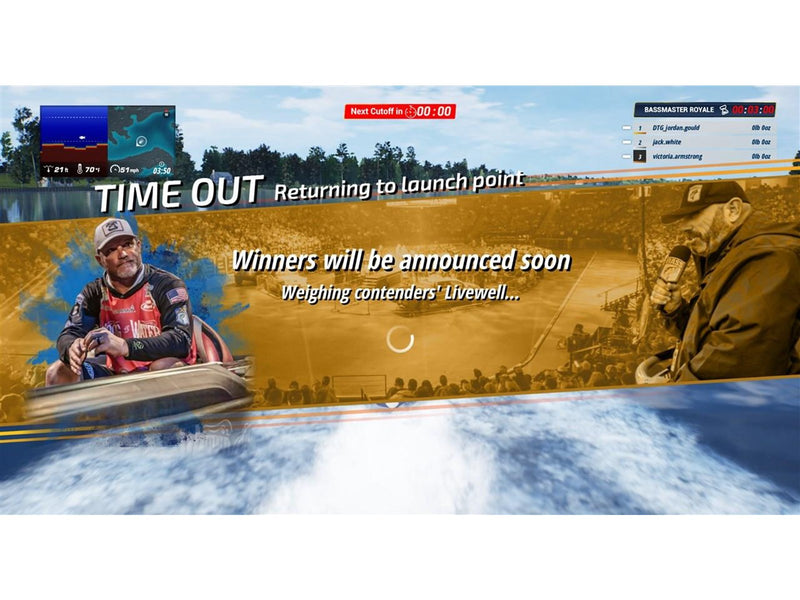 Bassmaster Fishing 2022 (Deluxe Edition) - Code in a Box - Nintendo Switch - Simulator - PEGI 3