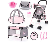 Bayer Design Buggy Set with Butterflies
