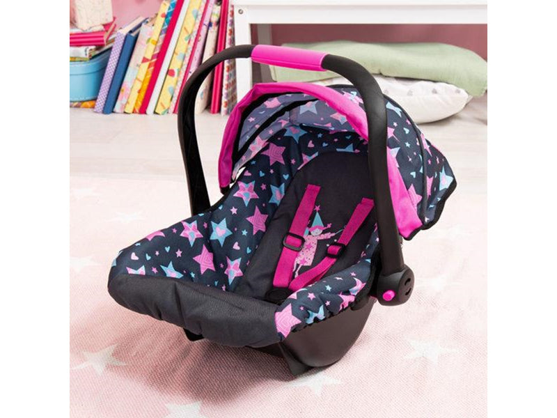Bayer Design - Deluxe Car Seat for Dolls - Stars