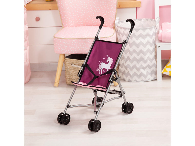 Bayer Design Doll's Buggy - Unicorn