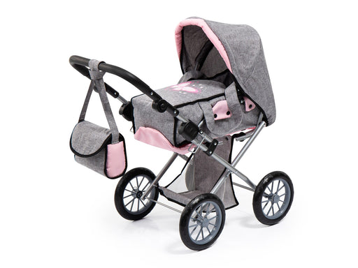 Bayer Design Doll's Pram City Star Grey (13633AA)
