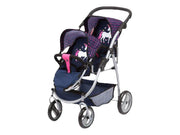 Bayer Design Twin Pram - Navy