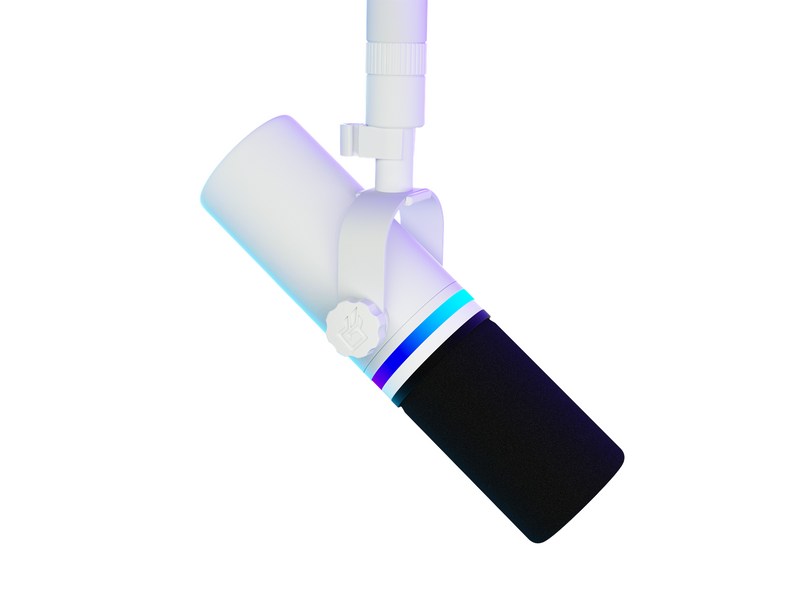 Beacn Mic – Dynamisches Broadcast-Mikrofon mit USB-C-Anschluss – Weiß