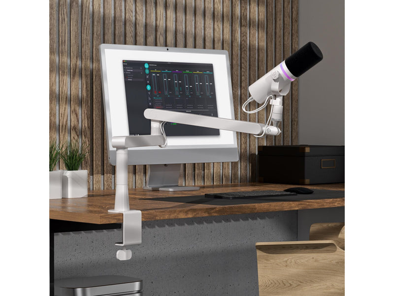 Beacn Mic Stand Low Profile - Weiß