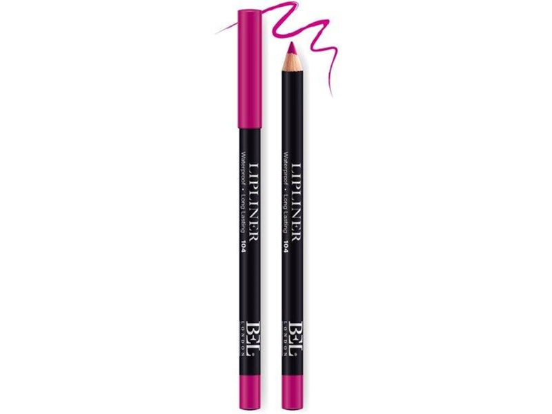 Bel London Hydrogenated Vegetable Oil Waterproof Contour Lip Liner 104 Pink 0.78 g
