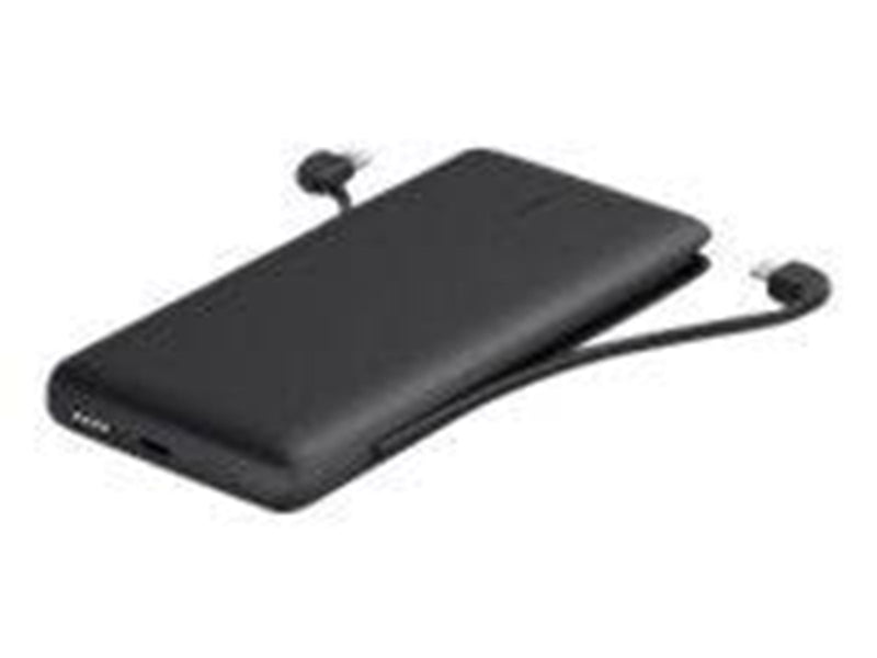 Belkin 10K PD Power Bank with Integrated Cables - 10000 mAh