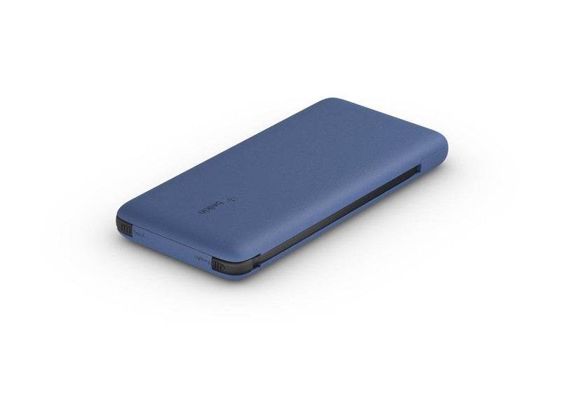 Belkin 10K PD Power Bank with Integrated Cables - 10000 mAh