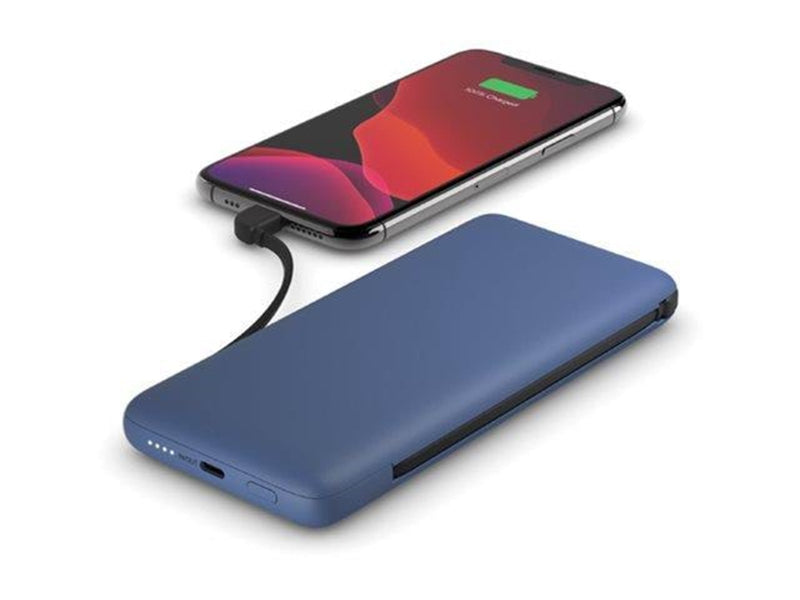 Belkin 10K PD Power Bank with Integrated Cables - 10000 mAh