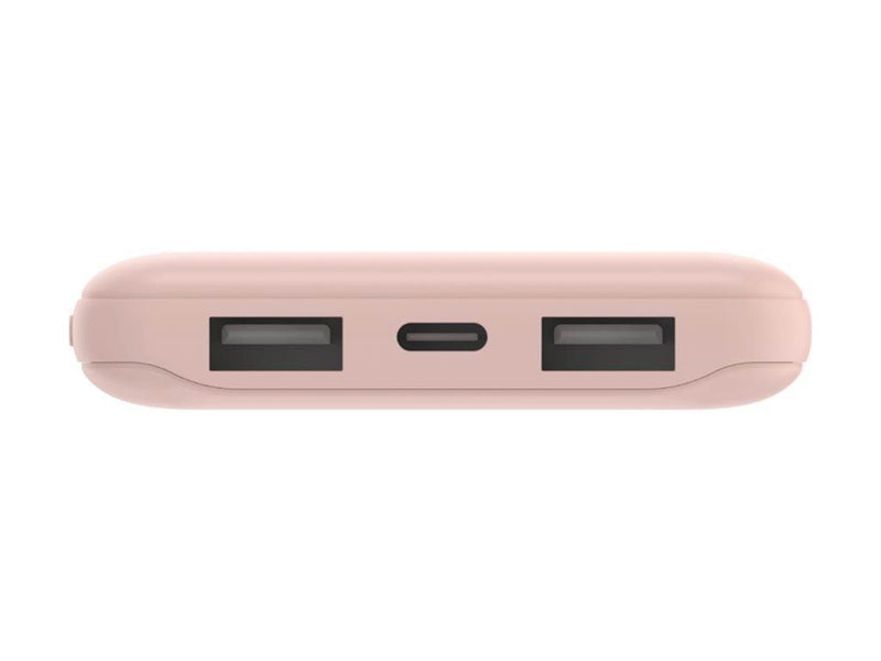 Belkin 10K Power Bank w/USB-C 15W - Rose Gold - 10000 mAh