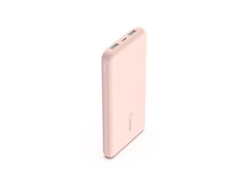 Belkin 10K Power Bank w/USB-C 15W - Rose Gold - 10000 mAh