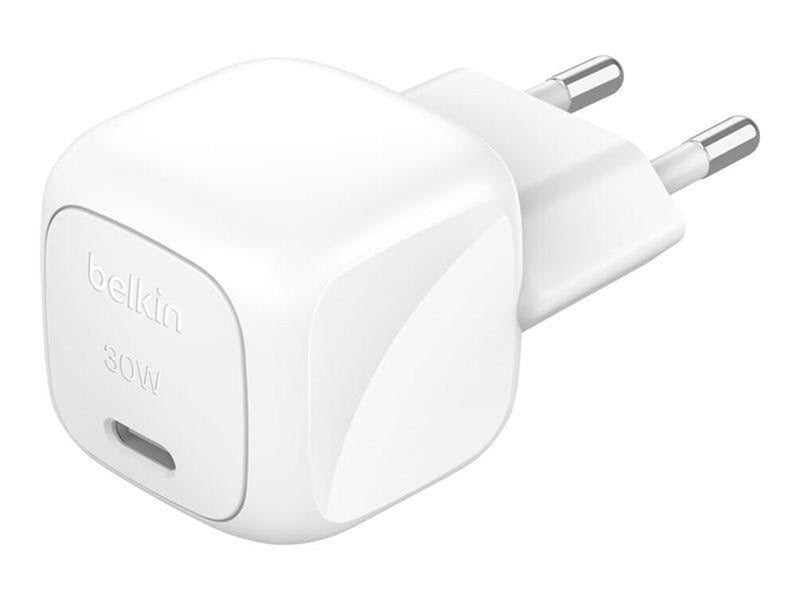 Belkin 30W USB PD Wall Charger with PPS - White