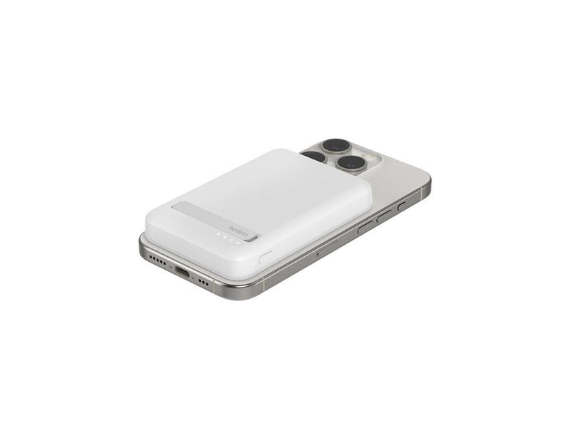 Belkin 8k Qi2 MagSafe Compatible Powerbank with kickstand
