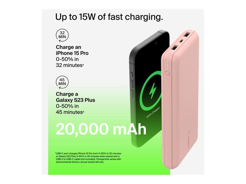 Belkin BoostCharge 15W - 20000 mAh