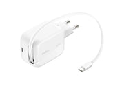 Belkin BoostCharge 45W USB-C with Retractable USB-C Wall Charger - PPS