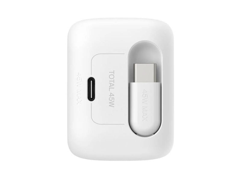 Belkin BoostCharge 45W USB-C with Retractable USB-C Wall Charger - PPS