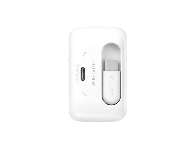 Belkin BoostCharge 67W USB-C with Retractable USB-C Wall Charger - PPS