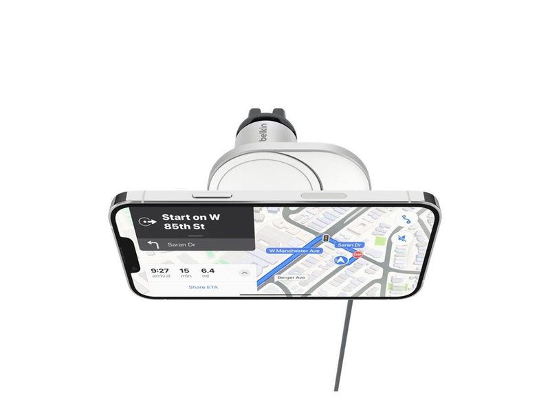 Belkin BoostCharge Pro Magnetic Wireless Car Charger with Qi2 15W (incl. car power adapter)