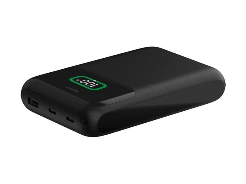 Belkin BoostCharge Pro power bank - 24 pin USB-C USB - 65 Watt - 20000 mAh