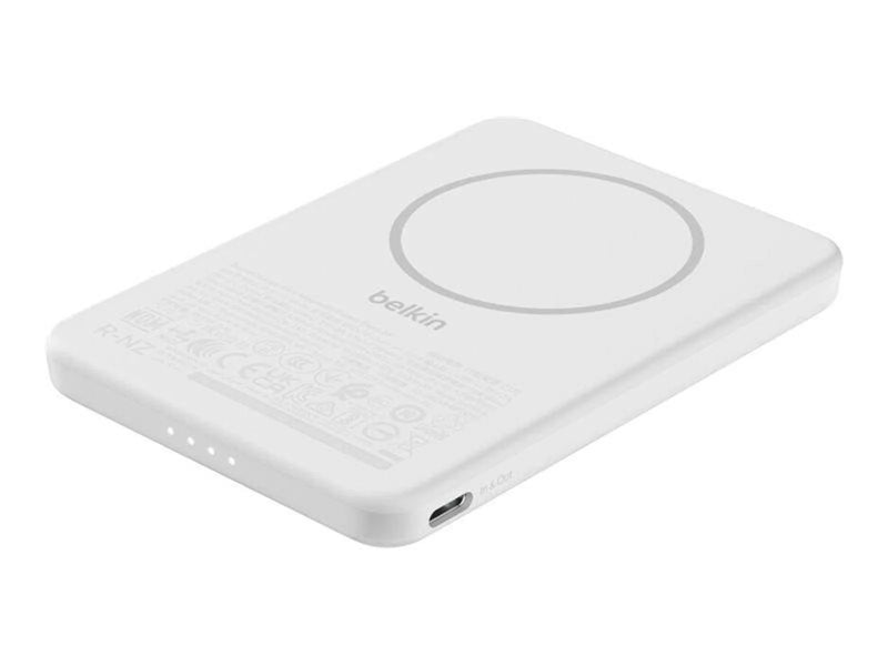 Belkin BoostCharge - Slim - 5k Magnetic 7.5w - White