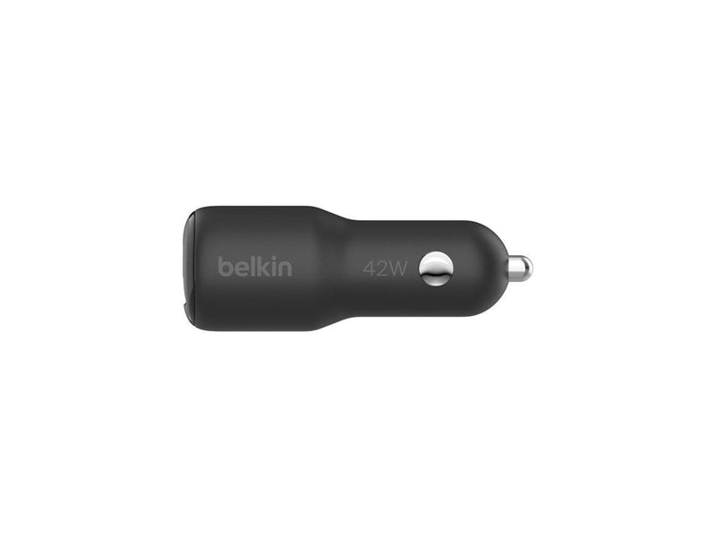 Belkin BoostCharge car power adapter - USB 24 pin USB-C - 42 Watt