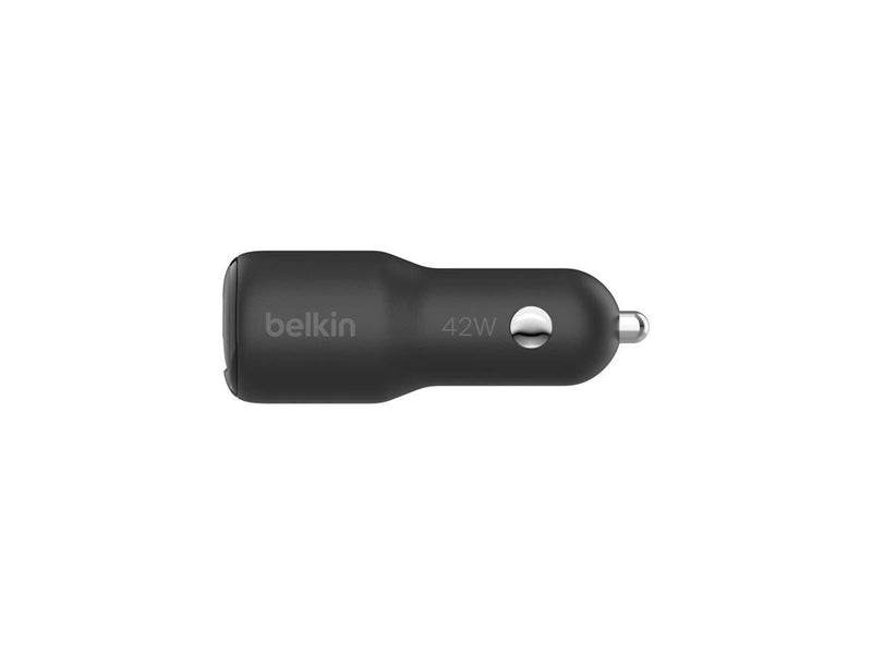 Belkin BoostCharge car power adapter - USB 24 pin USB-C - 42 Watt