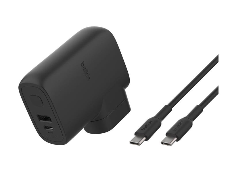 Belkin BoostCharge power bank / power adapter - USB 24 pin USB-C - 25 Watt - 5 Ah
