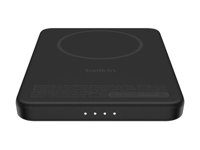 Belkin BoostCharge power bank - slim magnetic - USB-C magnetic - 15 Watt - 5 Ah