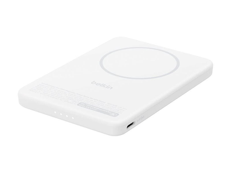 Belkin BoostCharge power bank - slim magnetic - USB-C magnetic - 15 Watt - 5 Ah
