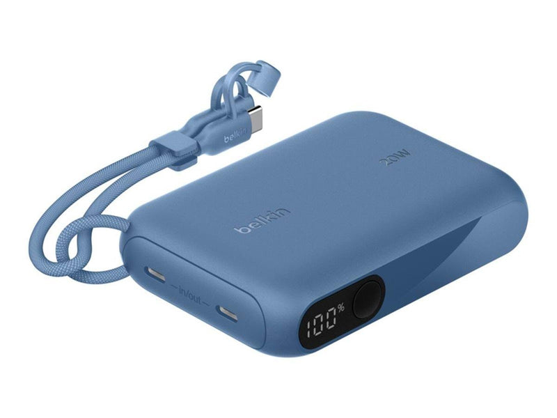 Belkin BoostCharge power bank - with display - 24 pin USB-C - 20 Watt - 10000 mAh