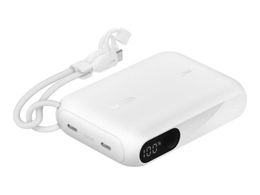 Belkin BoostCharge power bank - with display - 24 pin USB-C - 20 Watt - 10000 mAh