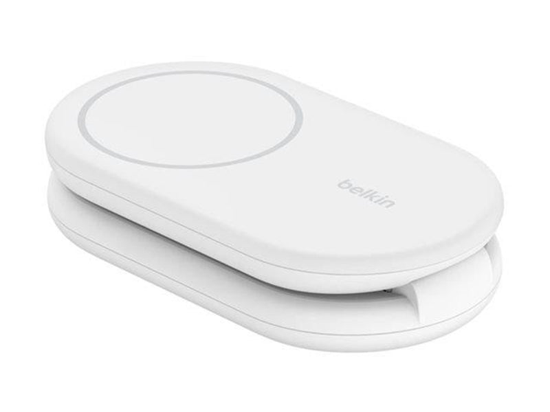 Belkin BoostCharge wireless charging stand - magnetic foldable with Qi2 - + AC power adapter - 15 Watt
