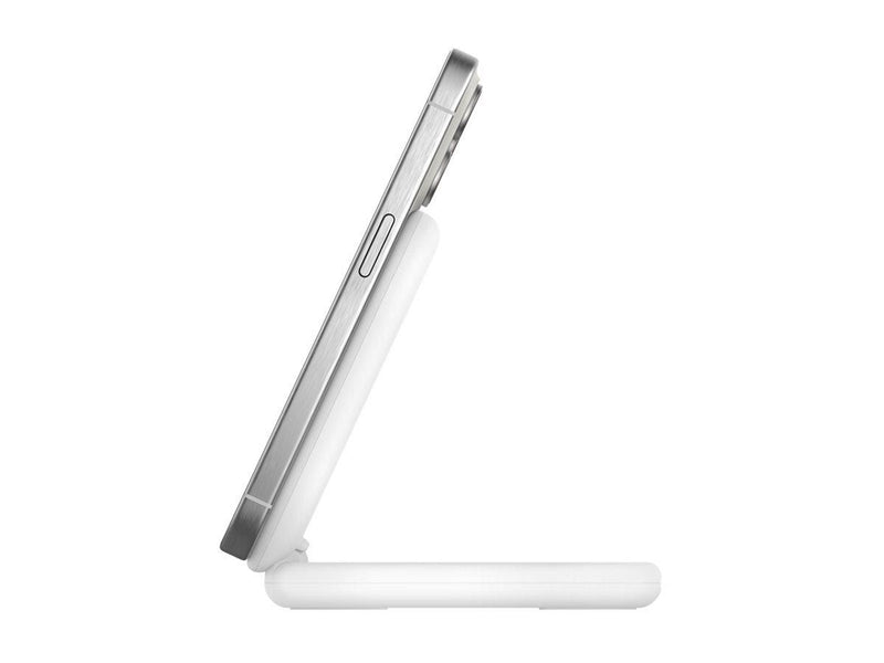 Belkin BoostCharge wireless charging stand - magnetic foldable with Qi2 - + AC power adapter - 15 Watt