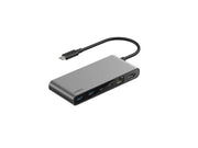Belkin Connect 8-in-1 USB-C Hub with Dual USB-C Ports - Silver