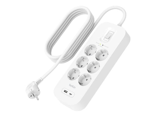 Belkin Connect - surge protector - with USB-C and USB-A ports