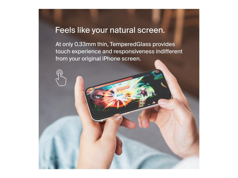 Belkin OVR GLASS EZ TRAY DEVICE C TEMPERED GLAS